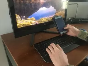 Smart Phone and computer 