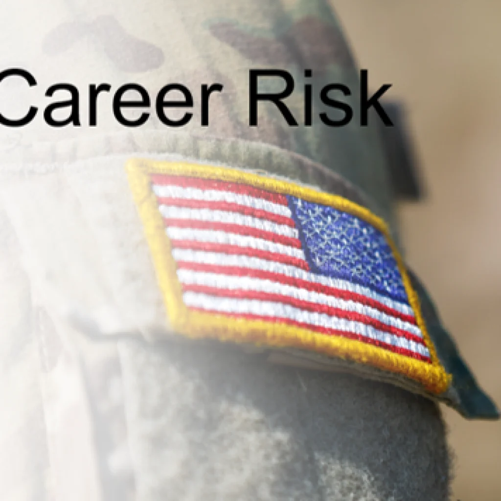 Photo graphic of a Soldiers OCP right sleeve with pocket and American flag with the words