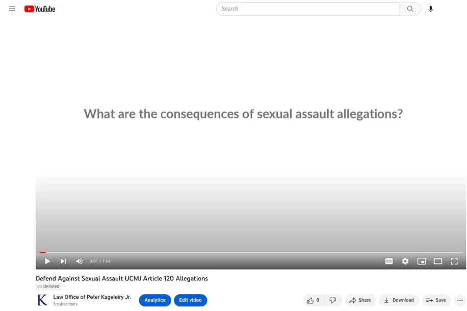 Find a Military Sexual Assault Lawyer