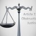 Article 131b Obstruction of Justice
