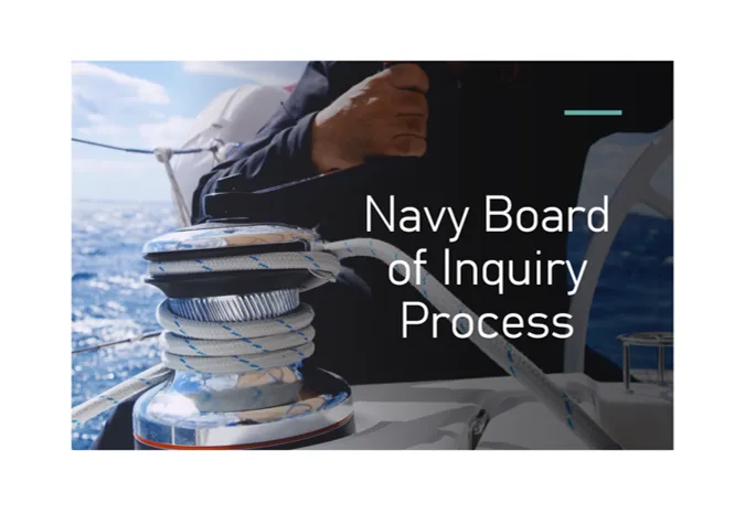 What is the Board of Inquiry Process in the Navy?