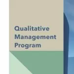 Graphic with the text Qualitative Management Program; QMP Board